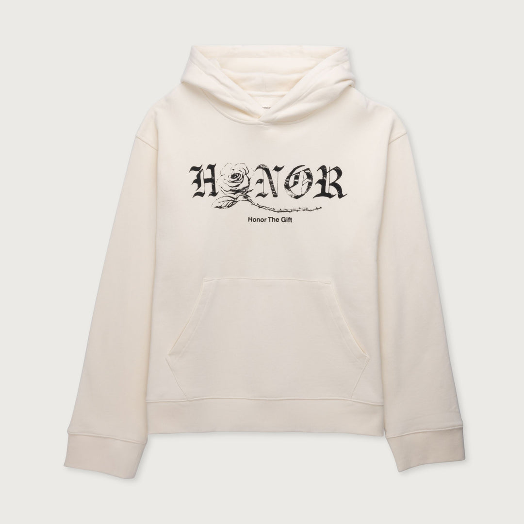 Honor The Gift - Fallen Rose Hoodie FW26D2 Bone