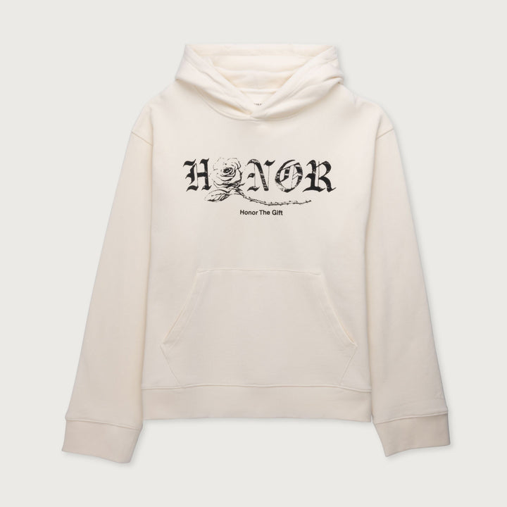 Honor The Gift - Fallen Rose Hoodie FW26D2 Bone