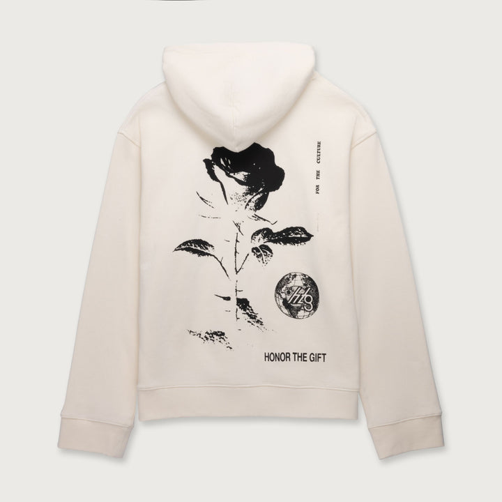Honor The Gift - Fallen Rose Hoodie FW26D2 Bone