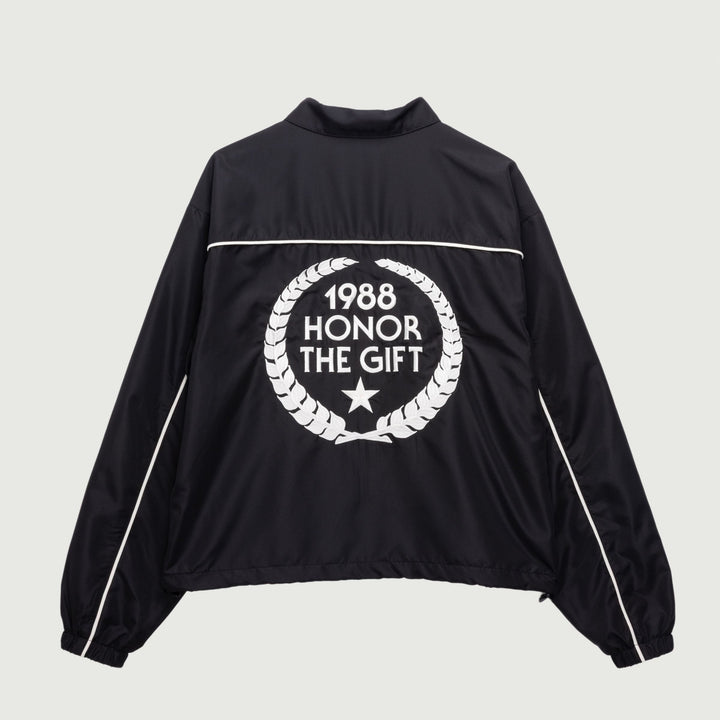 Honor The Gift - Honeycomb Track Jacket FW26D1 Black
