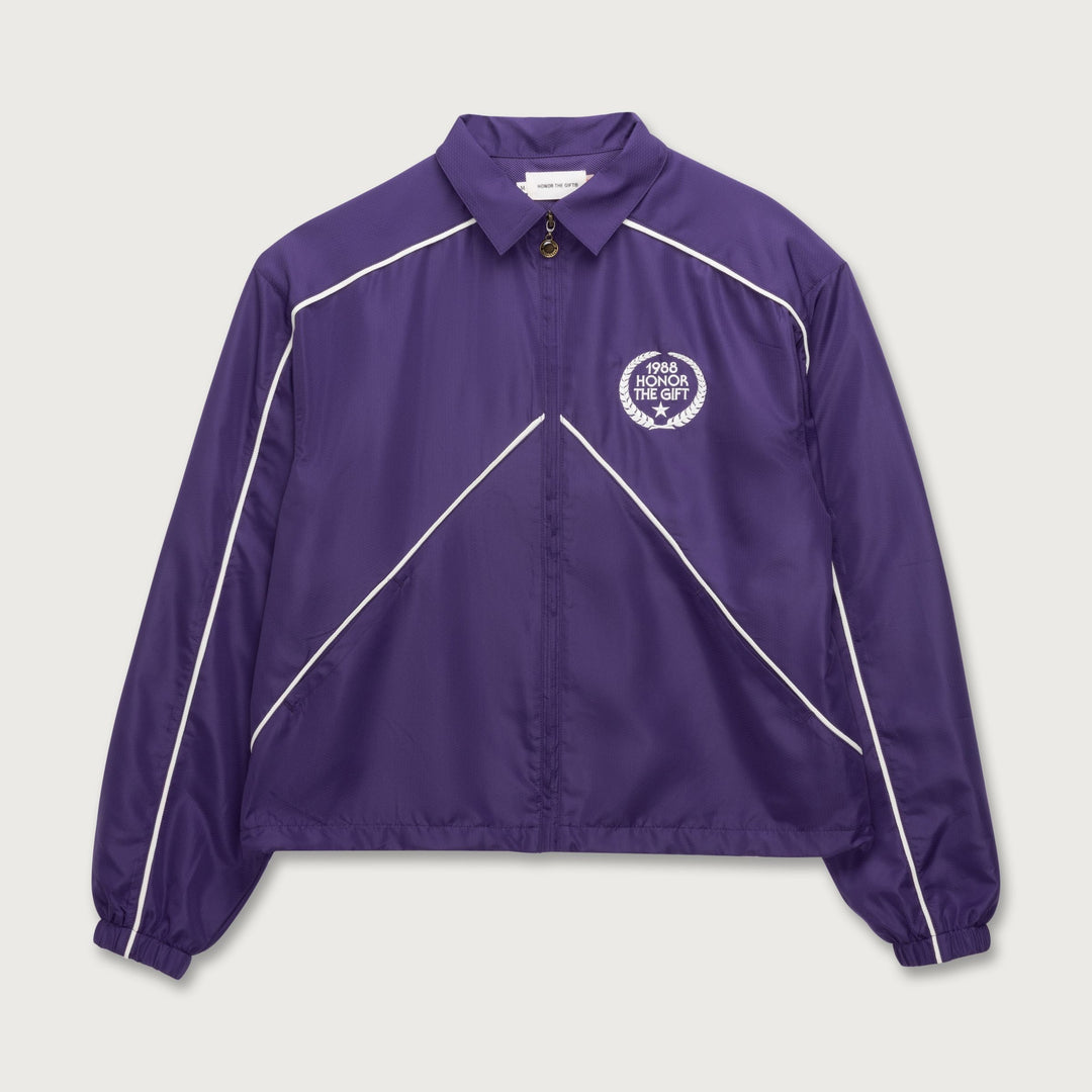 Honor The Gift - Honeycomb Track Jacket FW26D2 Purple