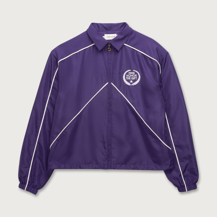 Honor The Gift - Honeycomb Track Jacket FW26D2 Purple