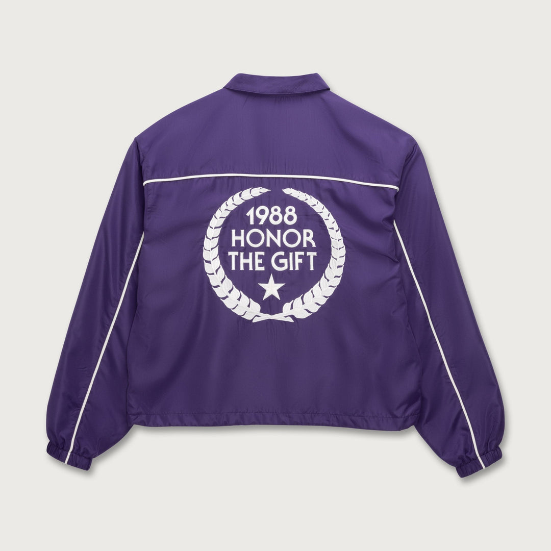 Honor The Gift - Honeycomb Track Jacket FW26D2 Purple