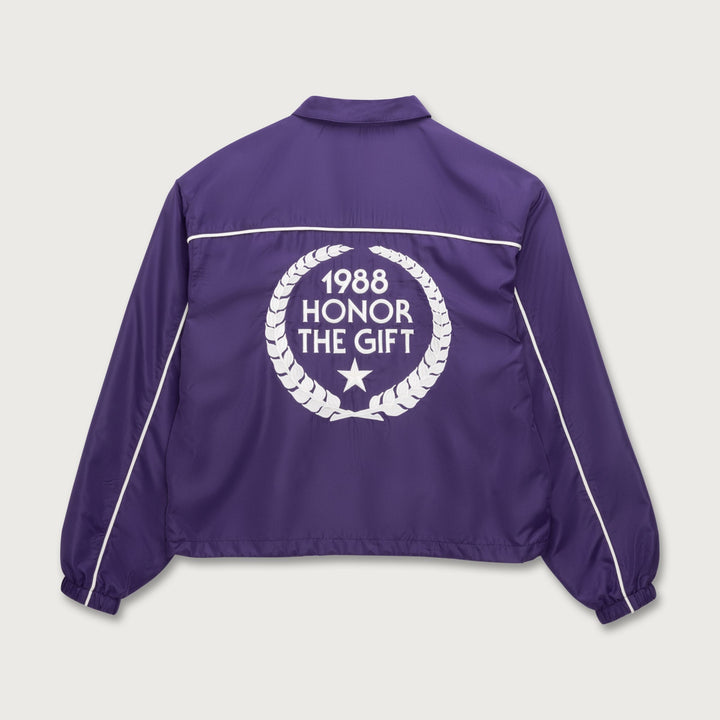 Honor The Gift - Honeycomb Track Jacket FW26D2 Purple