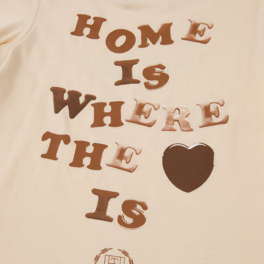 Honor The Gift For Children Kids Home Is Where T-Shirt - Bone