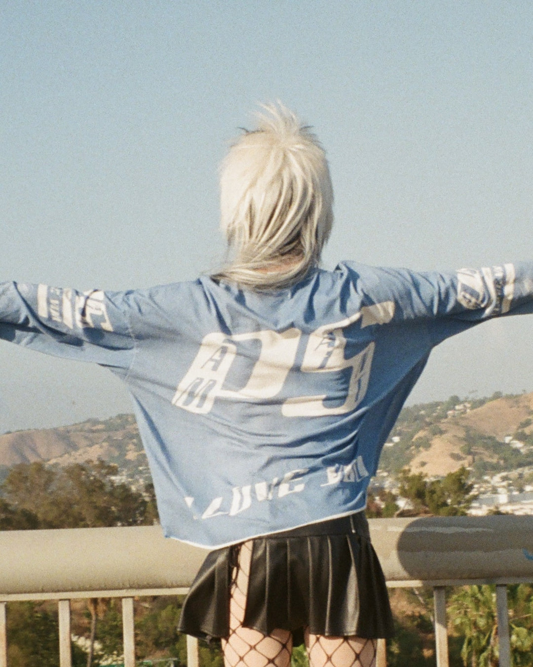 Saint Micheal  X PAM Perks and Mini Saint Pam LS Tee - Blue