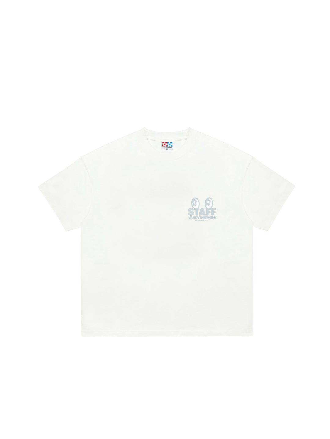 Vandy The Pink Staff Eye logo Tee Off-white Cream
