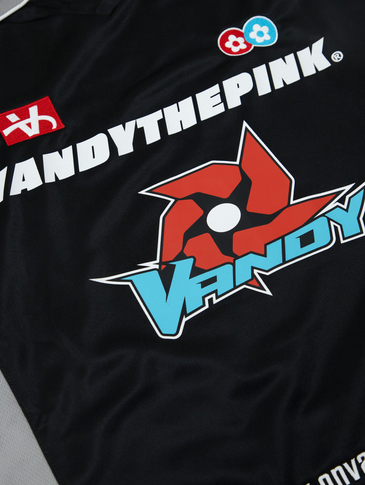 Vandy The Pink Moto Jersey Black