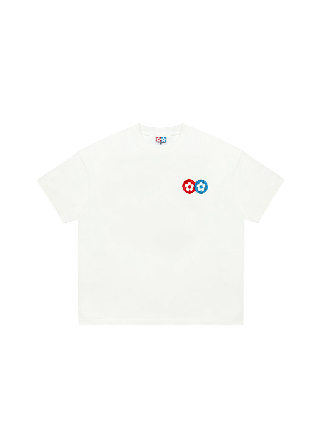 Vandy The Pink Beads Classic Flower Tee CREAM