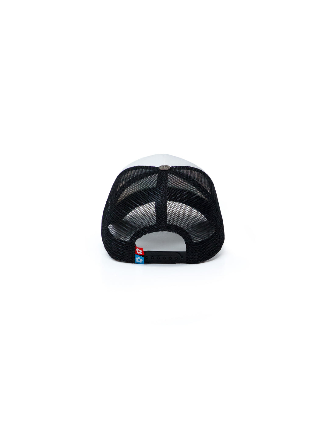 Vandy The Pink Spray Flower Trucker Hat Black