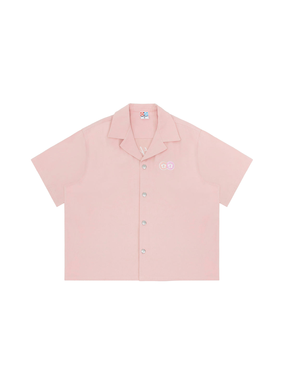 Vandy The Pink Rabbit Work Button Shirt Pink