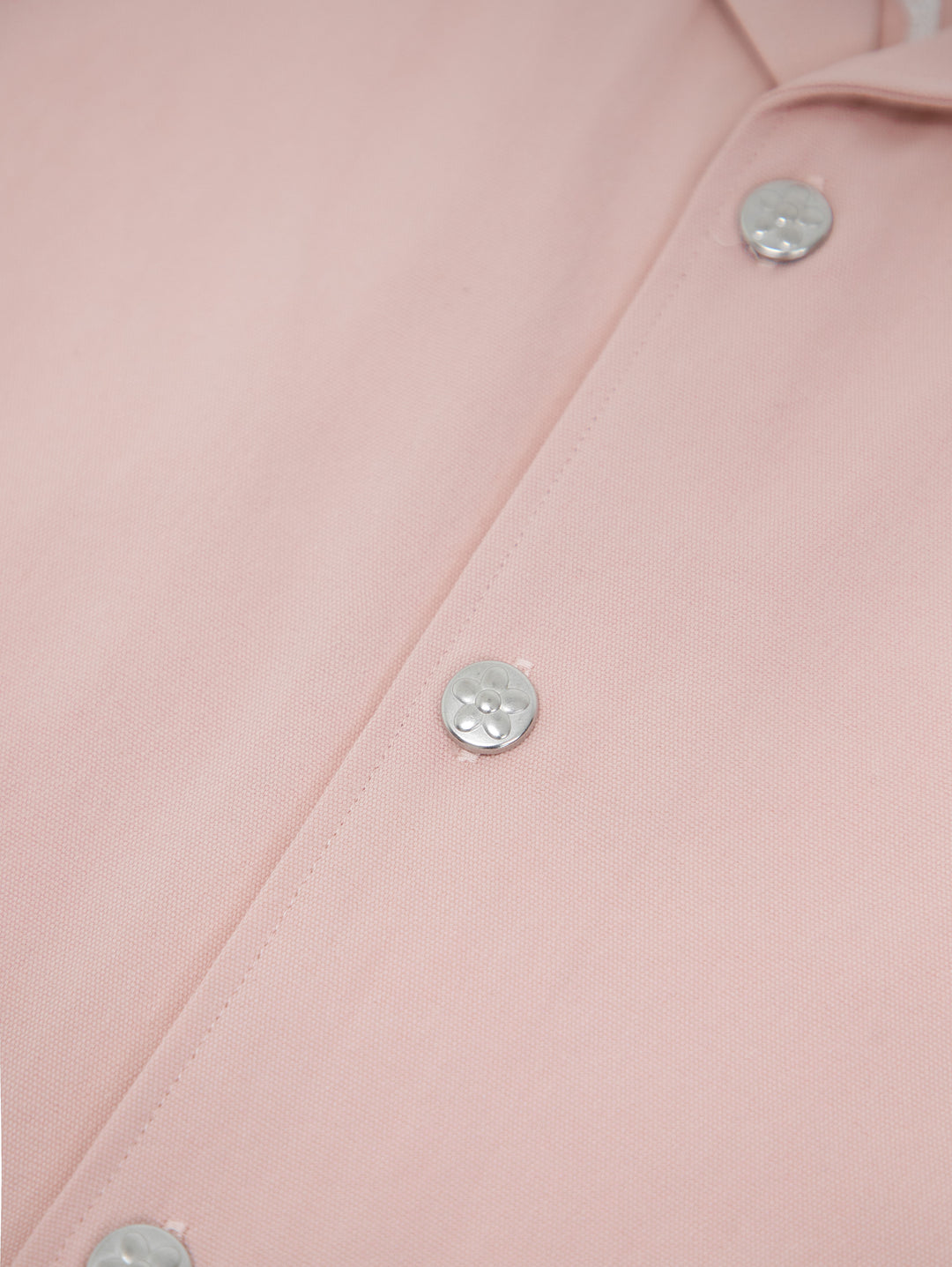 Vandy The Pink Rabbit Work Button Shirt Pink