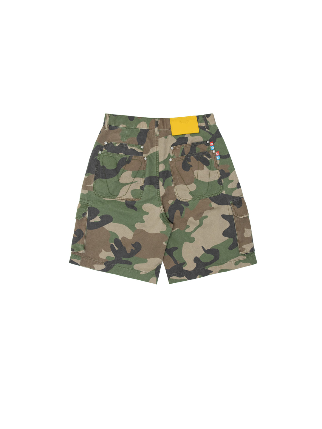Vandy The Pink Woodland Camo Shorts Green