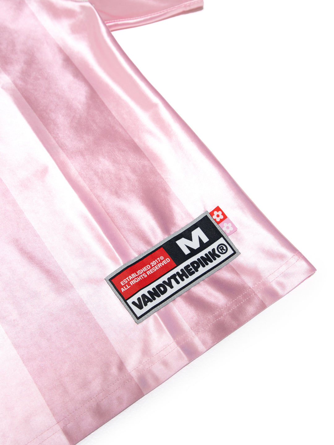 Vandy The Pink Eye logo Stripe Jersey Pink