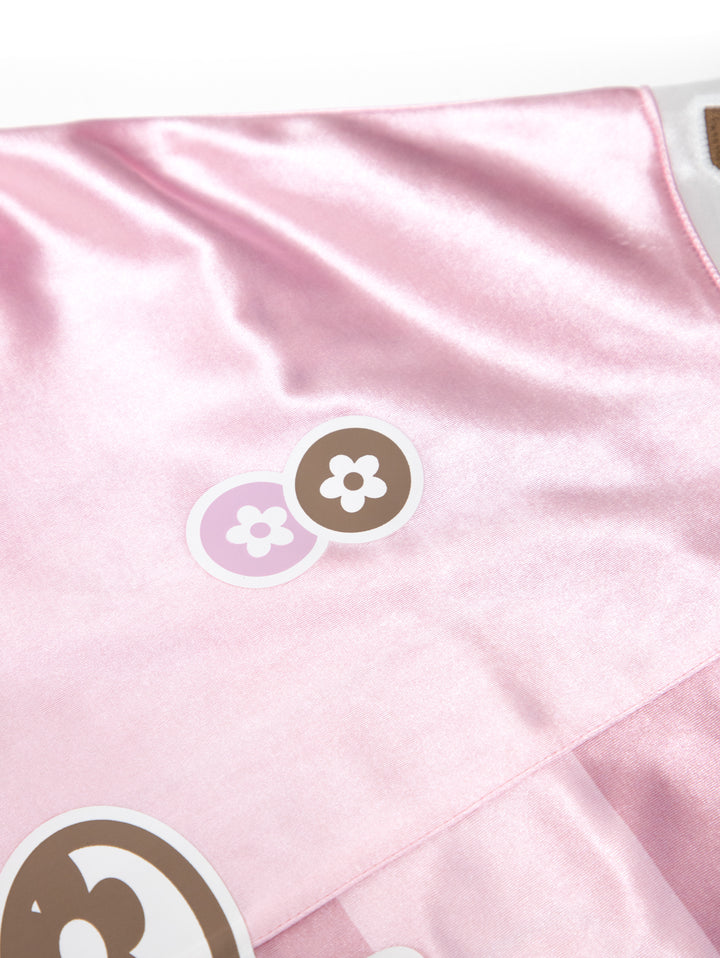 Vandy The Pink Eye logo Stripe Jersey Pink