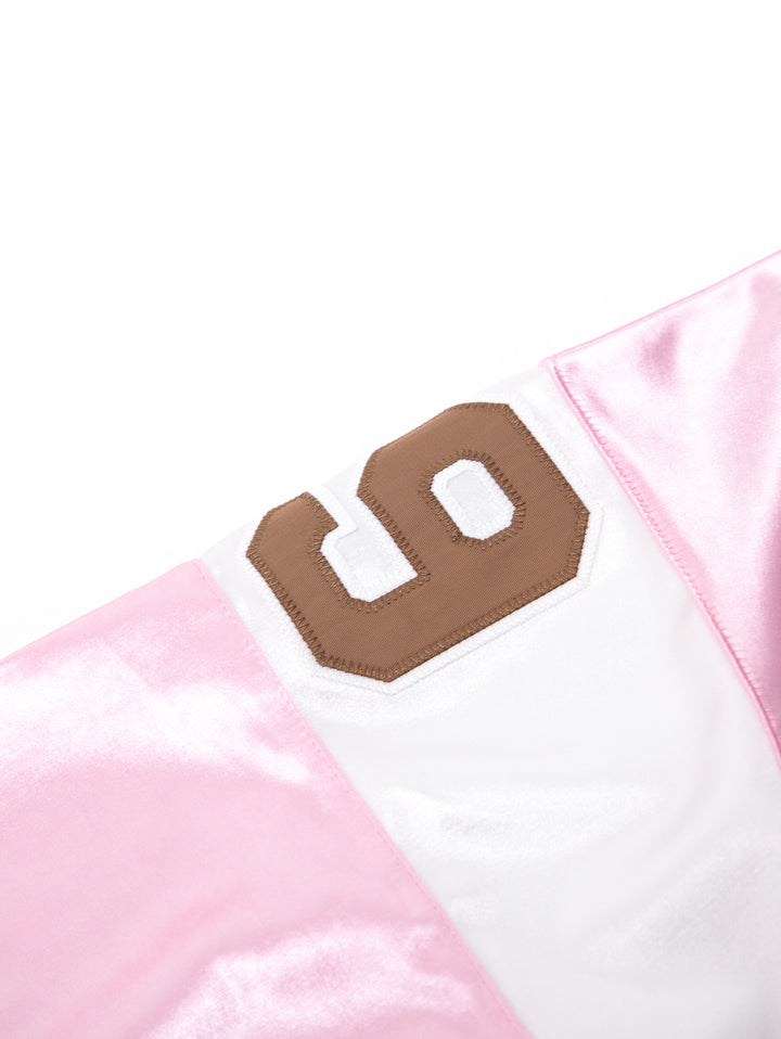 Vandy The Pink Eye logo Stripe Jersey Pink