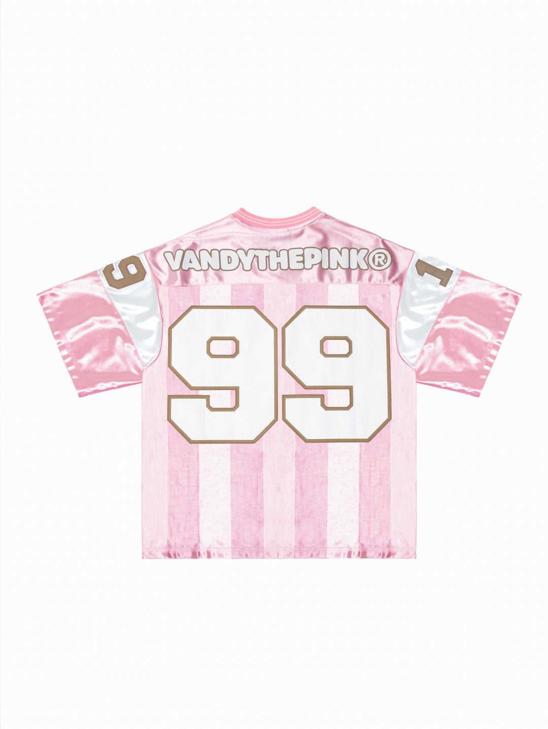 Vandy The Pink Eye logo Stripe Jersey Pink