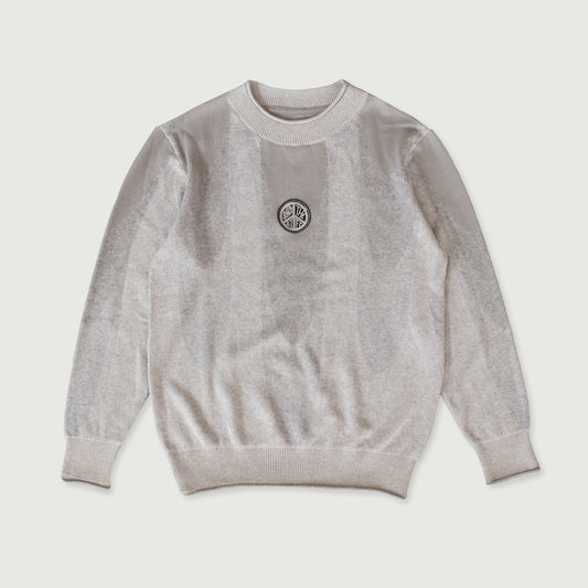 Honor The Gift Jacquard Drip Sweater - Stone