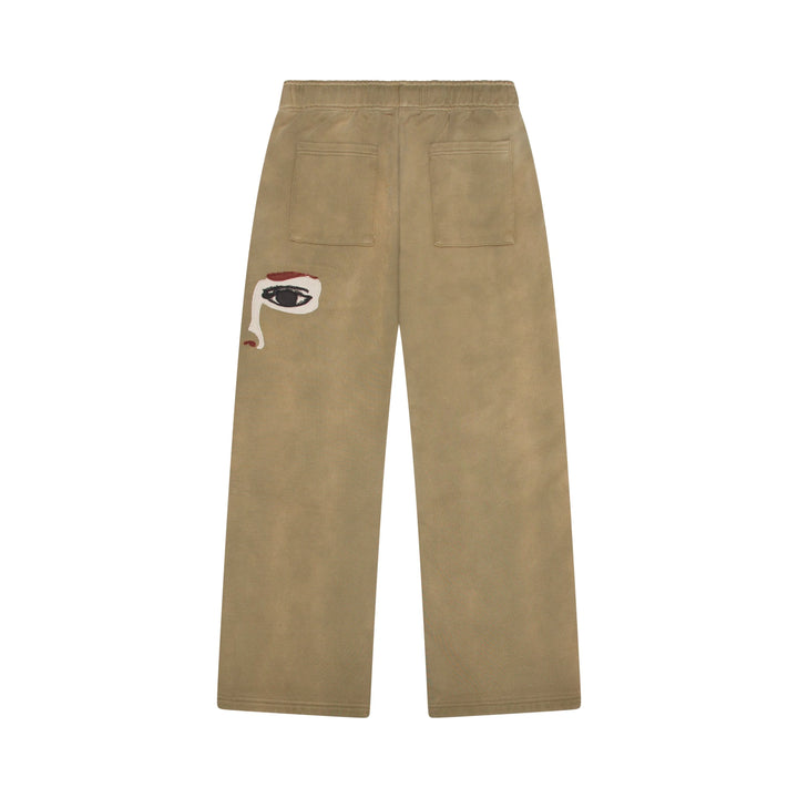 KidSuper Studios Patchwork Face Heavyweight Sweatpants -  Green