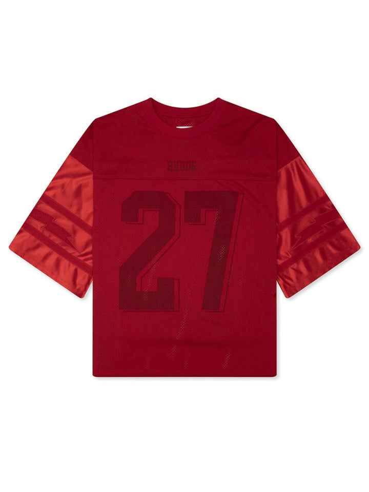 Lightning Football Jersey - Red / Red 3041