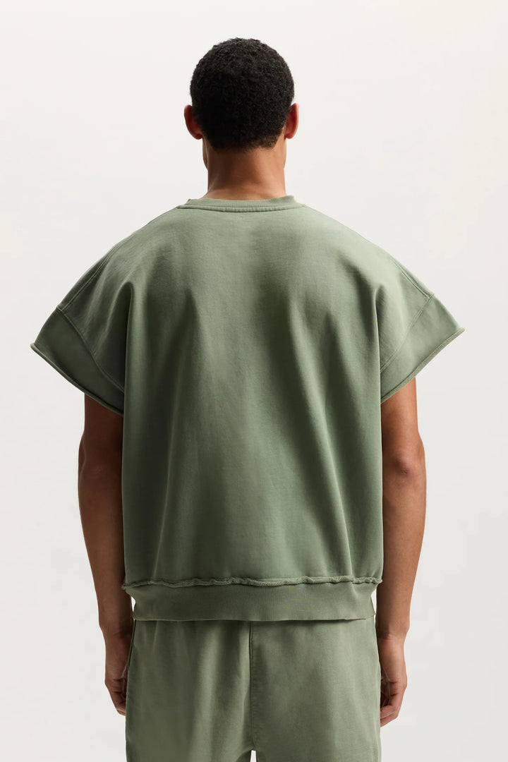 Purple Brand Slugger Script Muscle Fleece  - Green M4219-SJGT326