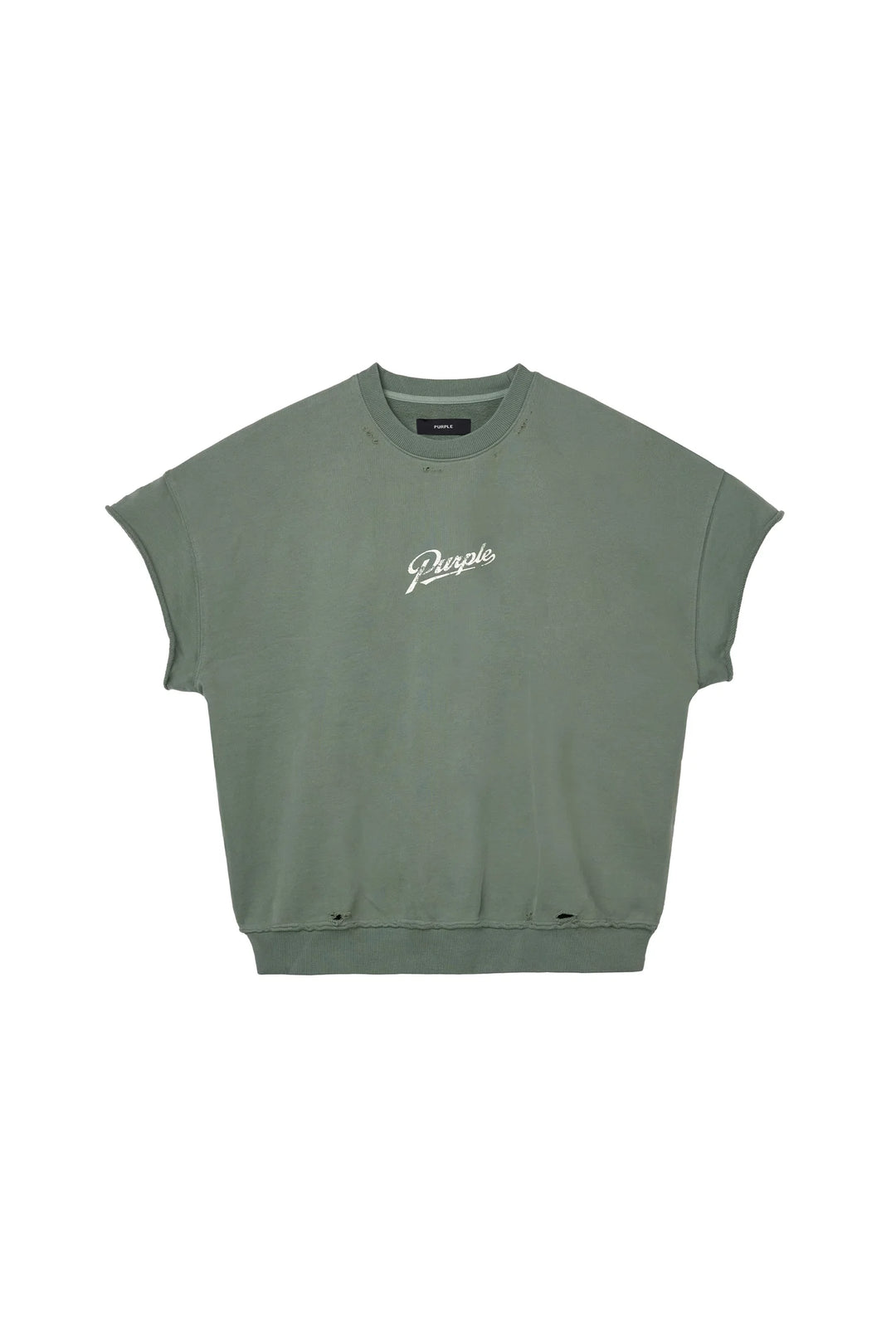 Purple Brand Slugger Script Muscle Fleece  - Green M4219-SJGT326
