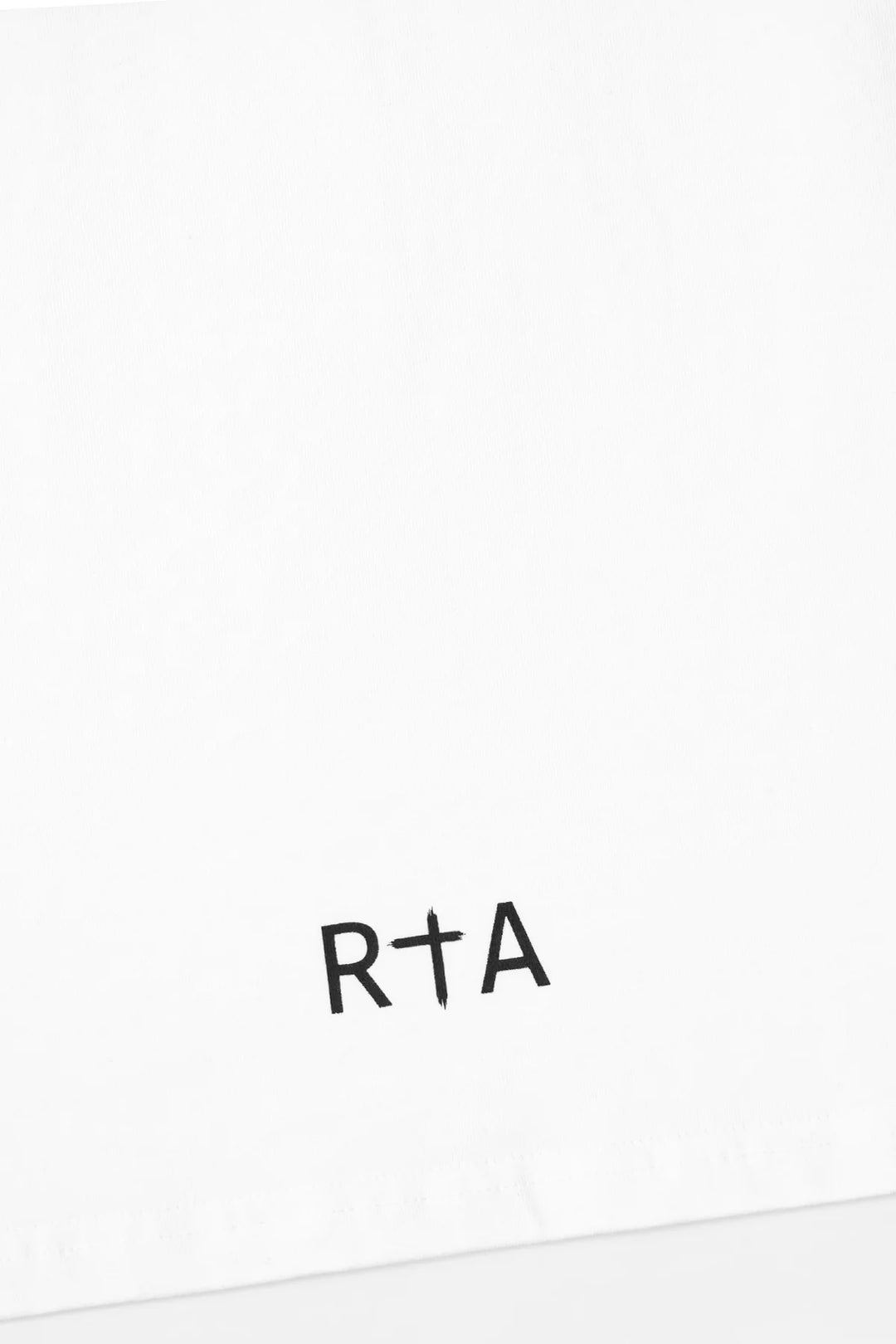 RTA Liam Short Sleeve Tee - White Topographic Logo