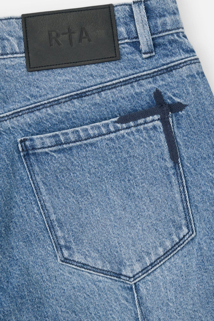 RTA Miguel Swim Trunk - Clayton Skinny Jean - Soft Indigo