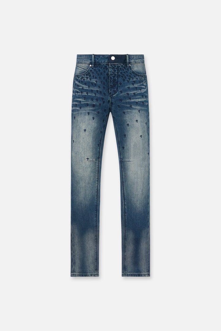 RTA Miguel Swim Trunk - Bryant Skinny Jean - Coastal Rinse Allover Cross