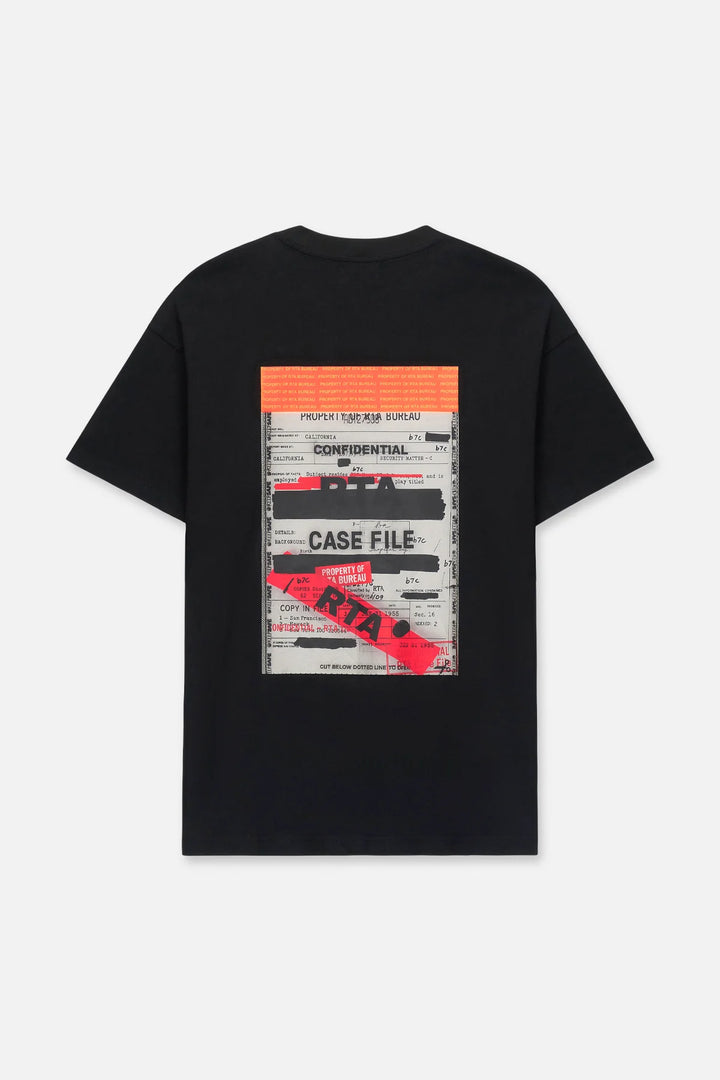 RTA Miguel Swim Trunk - Colin Oversized S/S Tee - Black Case File
