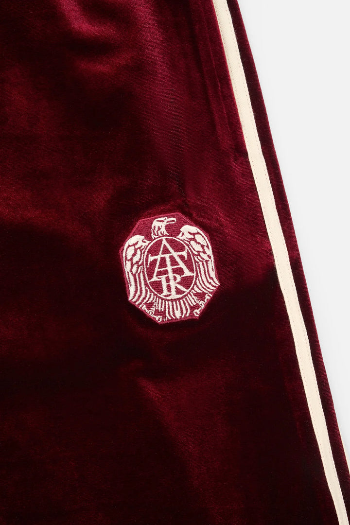 RTA Luxen Baggy Sweatpants - Burgundy Crest