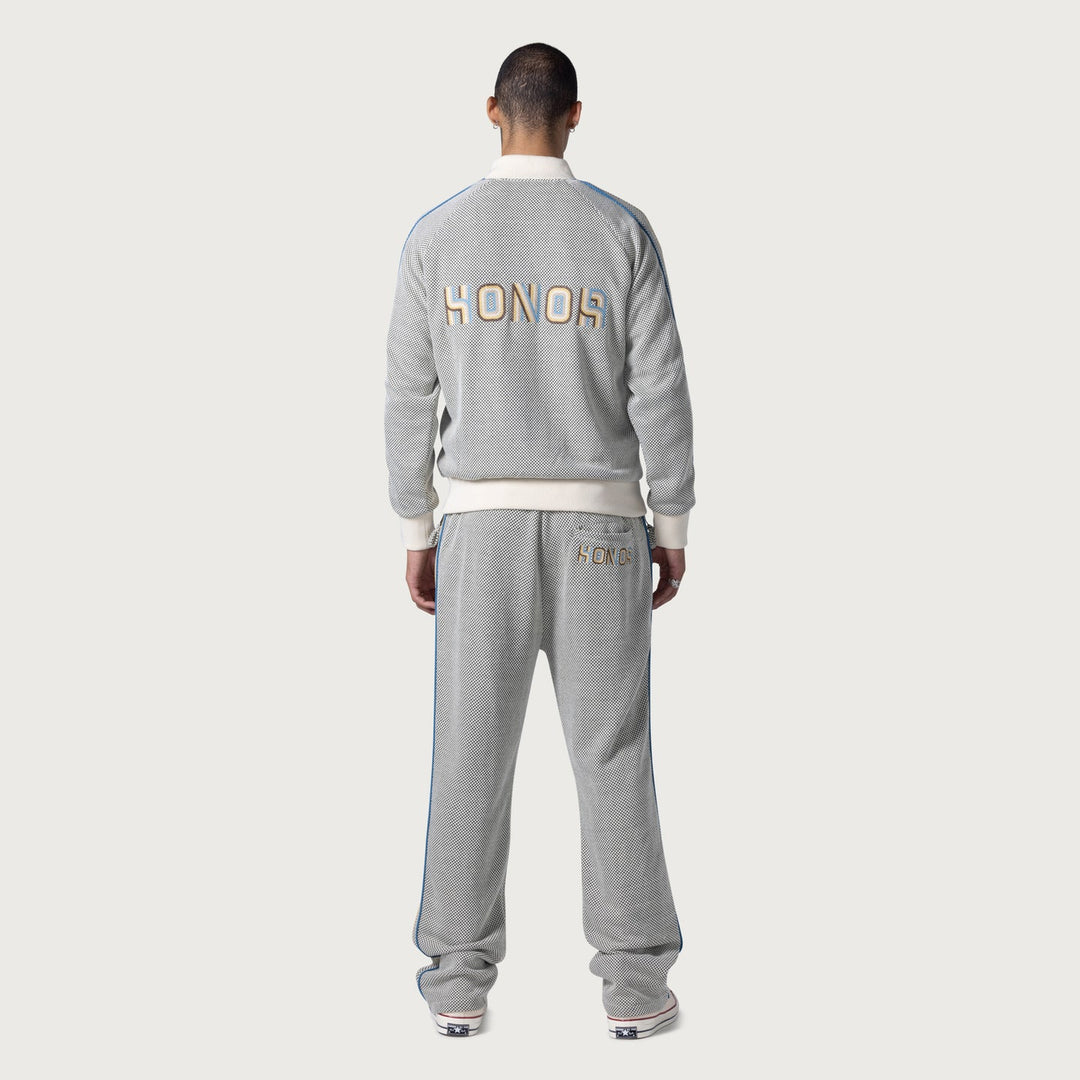 Honor The Gift Novelty Knit Track Pant - Cream