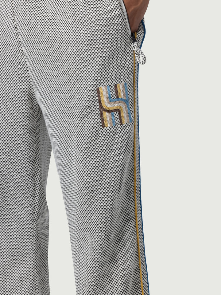 Honor The Gift Novelty Knit Track Pant - Cream