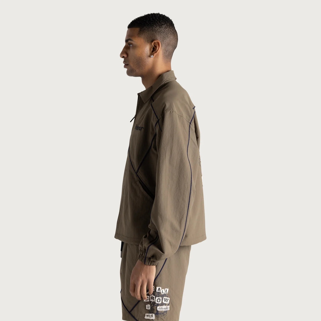 Honor The Gift GROWTH TRACK JACKET PEBBLE