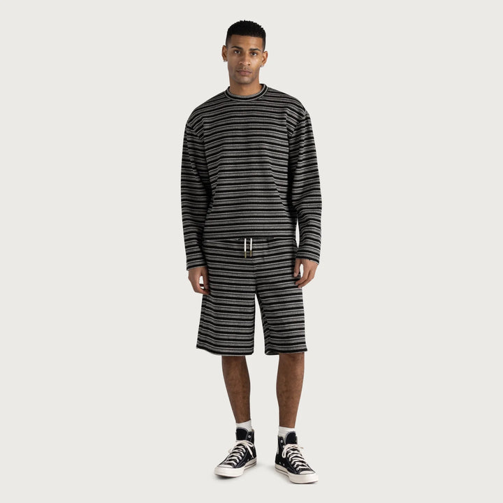 Honor The Gift A-SPRING SPEAK STRIPED CREW