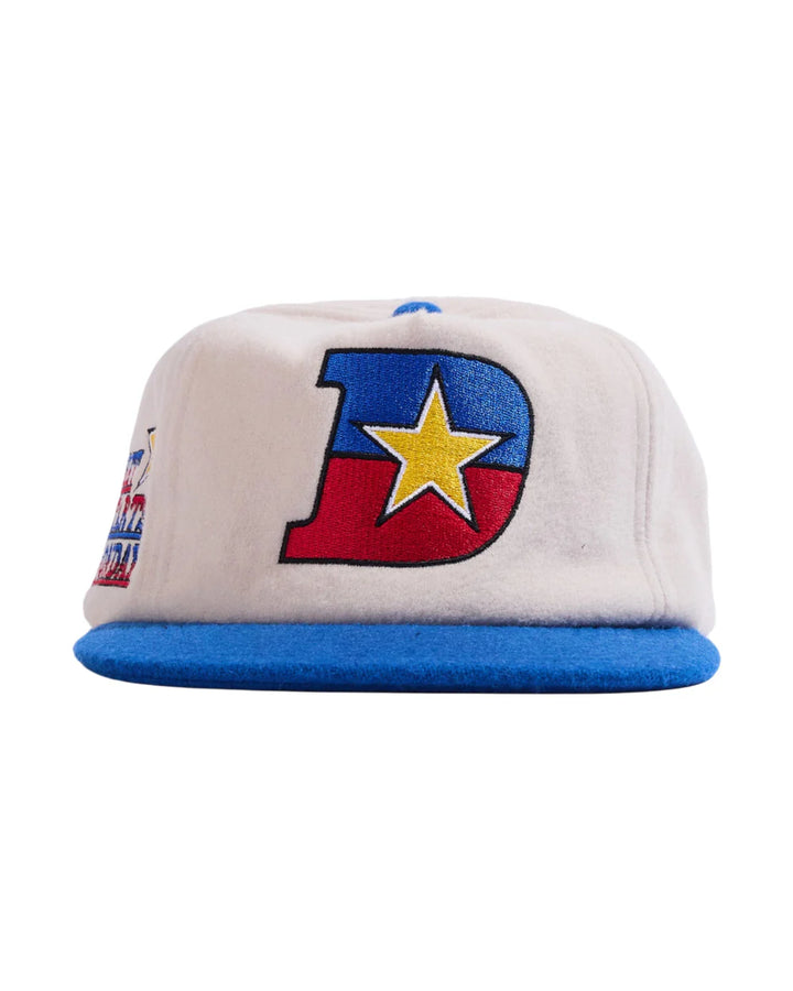 Diet Starts Monday Supercross Hat - Natural/Blue