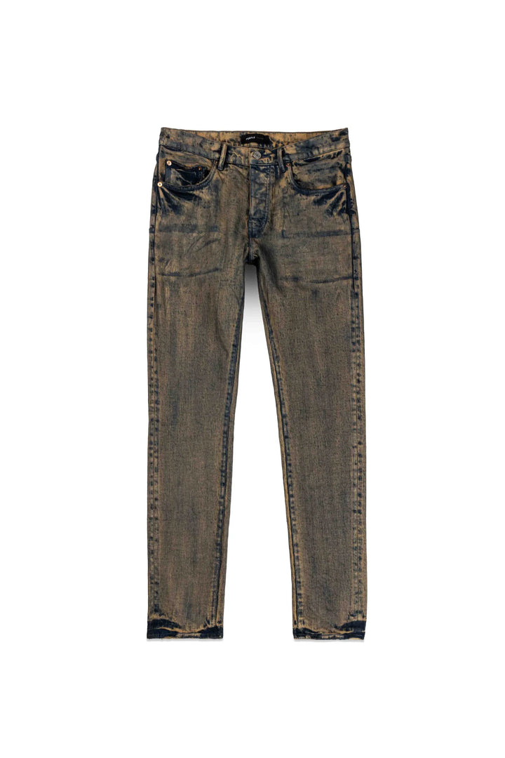 Purple Brand P001 Mid Indigo ASWM224 Antiqued Snow Wash - Mid Indigo