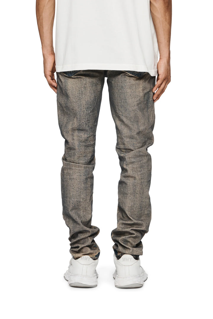 Purple Brand P001 Mid Indigo ASWM224 Antiqued Snow Wash - Mid Indigo