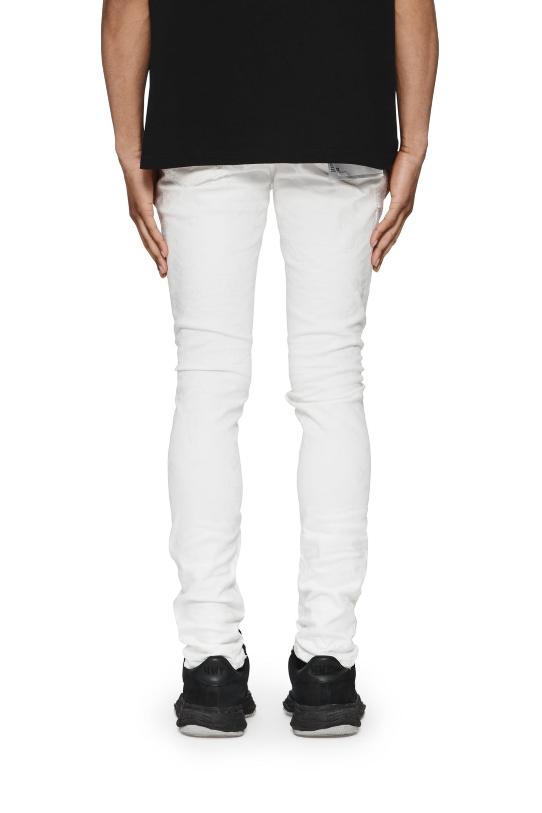 Purple Brand P001 White JMWH224 Jacquard Monogram - White