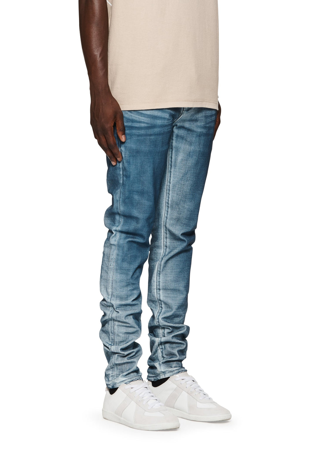 Purple Brand P001 Light Indigo SCLI224 Stained Cobalt - Light Indigo