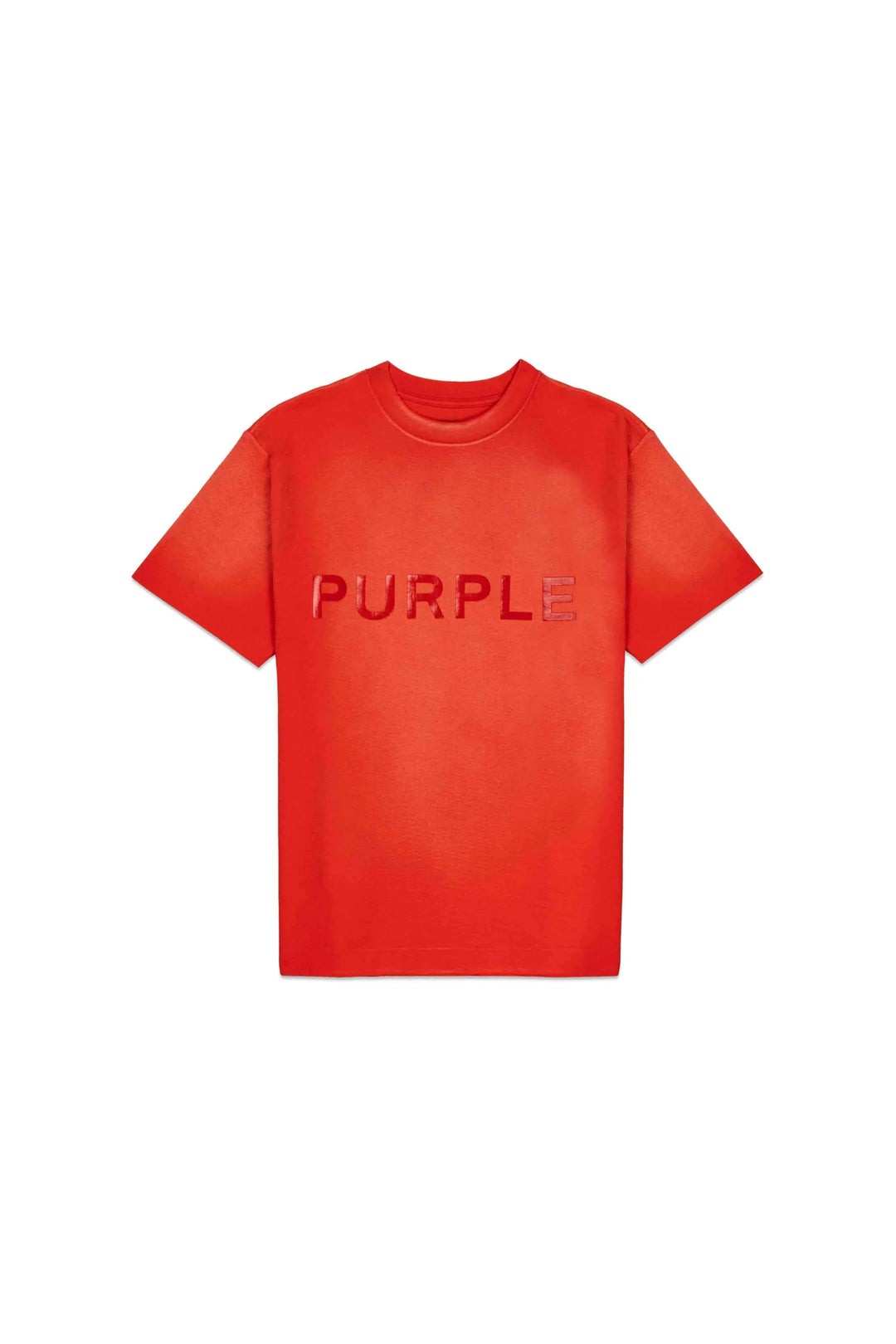 Purple Brand P104 Red JWCR224 Wordmark T-Shirt - Red