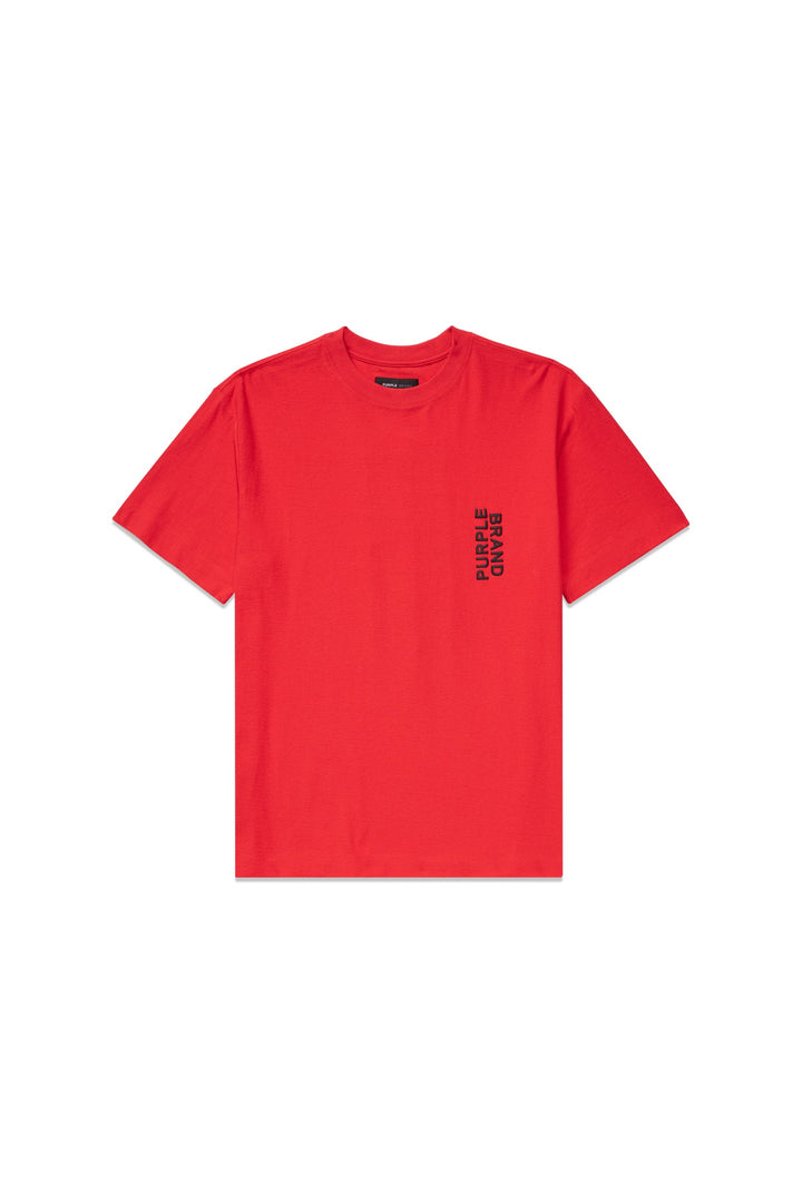 Purple Brand P104 Red TJRS323 Stacked T-Shirt - Red