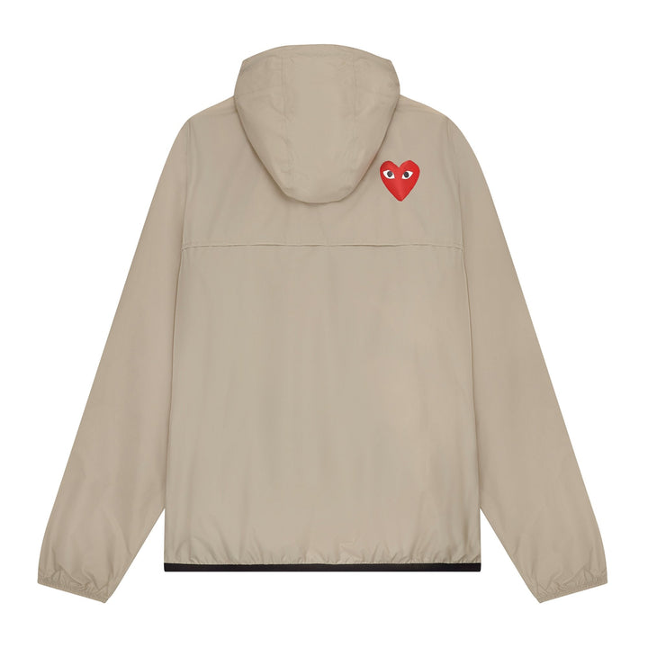 COMME DES GARCONS PLAY X K-WAY Le Vrai 3.0 Leon Jacket - Beige - AZ-J502-051-3