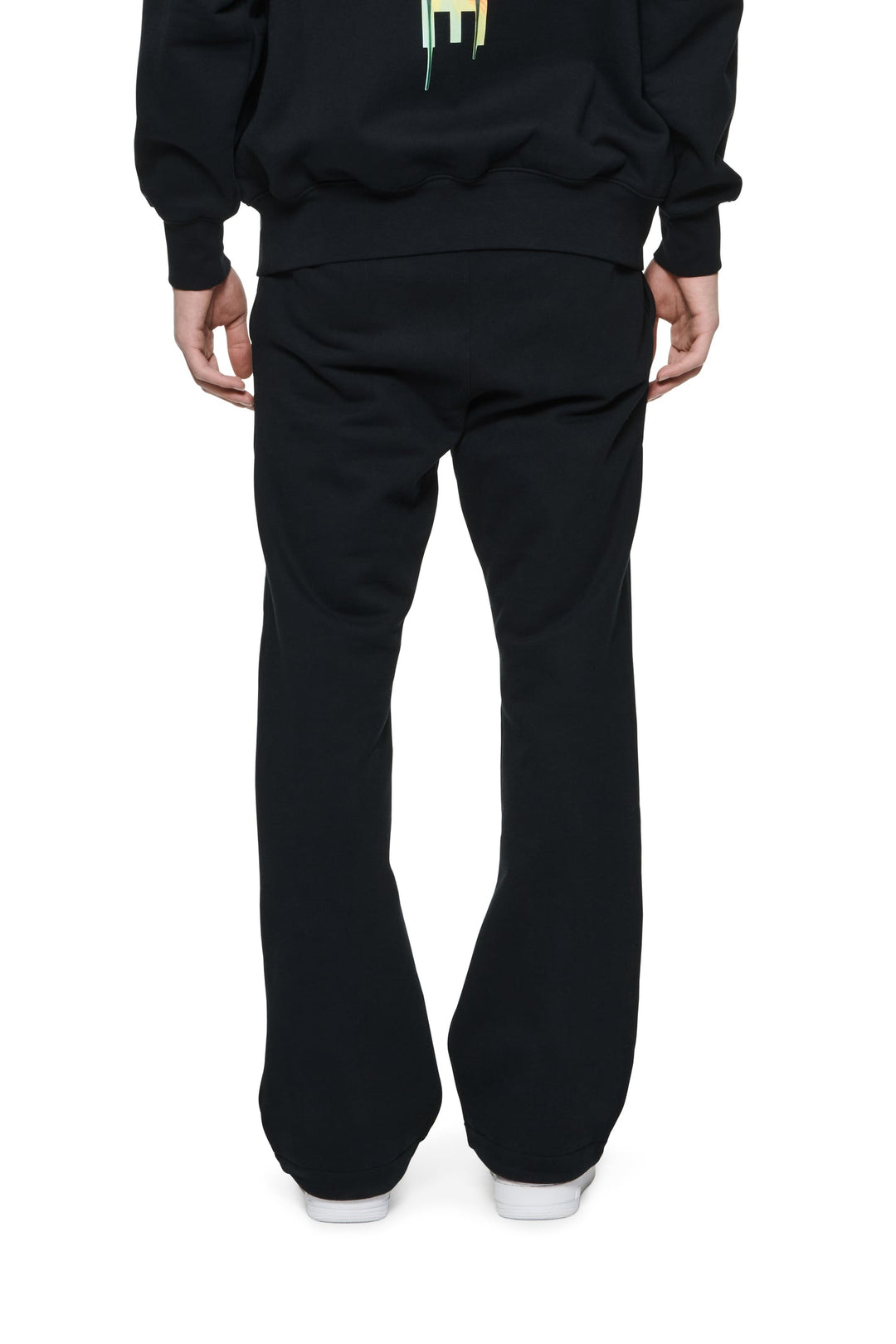 Purple Brand P459 Black QRBD823 Rainbow Drip Sweatpants - Black