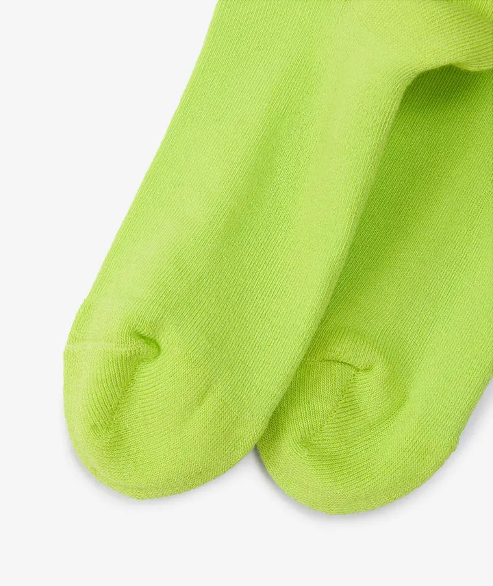 Rassvet Men Knit Logo Socks - Green