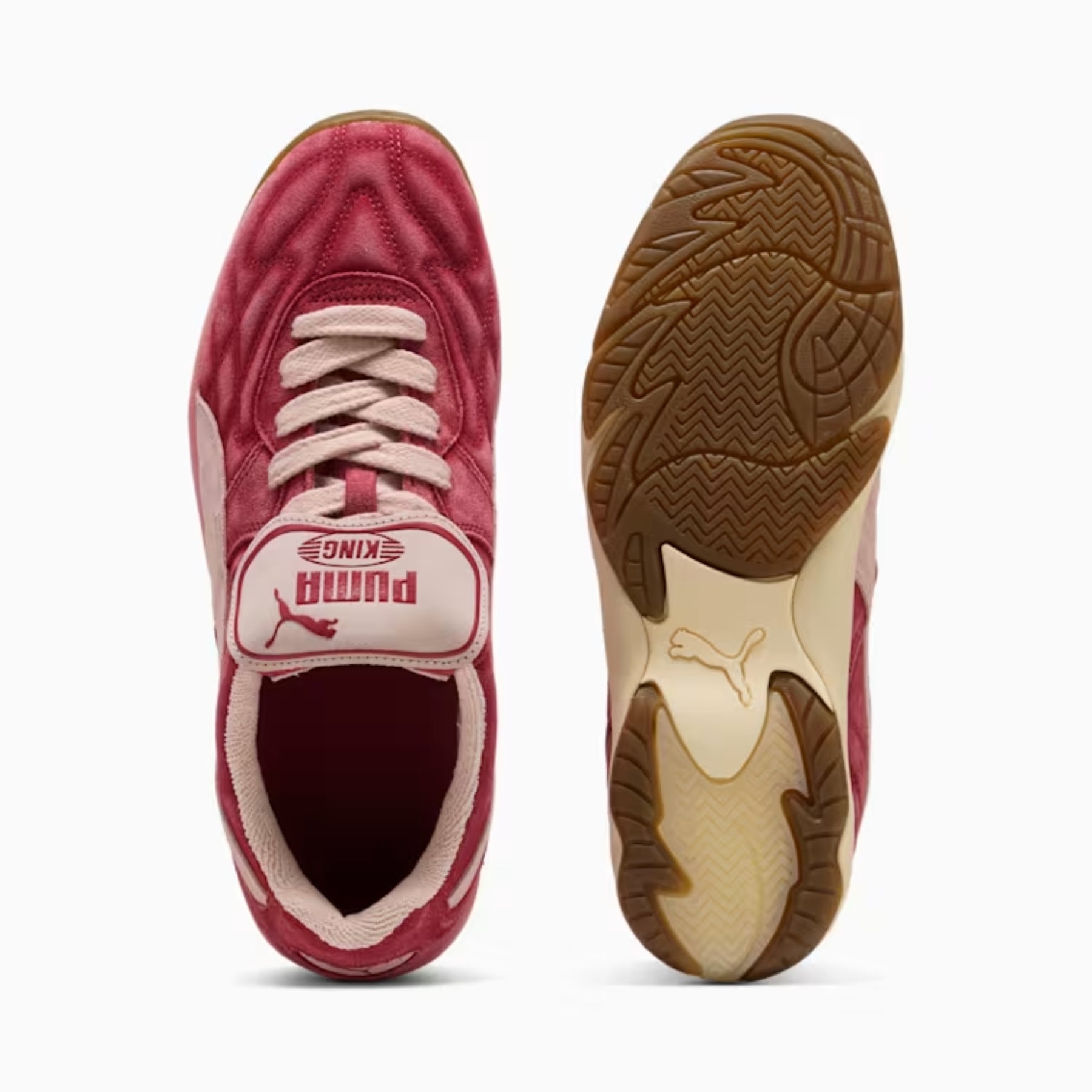 PUMA The NeverWorn KING Indoor Sneakers - Dark Crimson-Rose PUMA The NeverWorn KING Indoor Sneakers - Dark Crimson-Rose