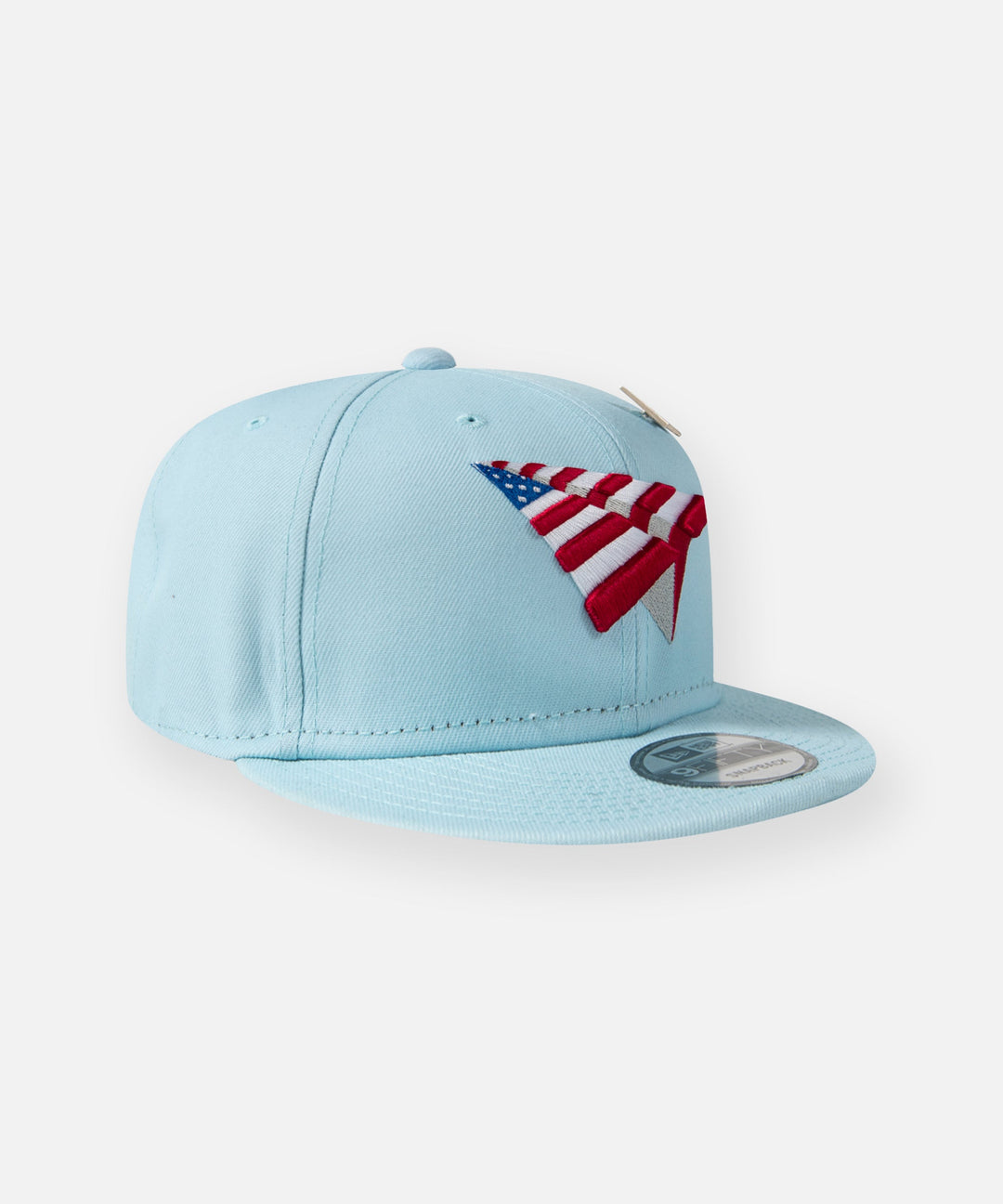 Paper Planes American Dream Crown 9Fifty Snapback Hat - Powder Blue