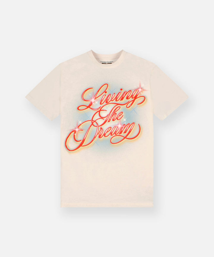 Paper Planes Living The Dream Tee - Eggshell