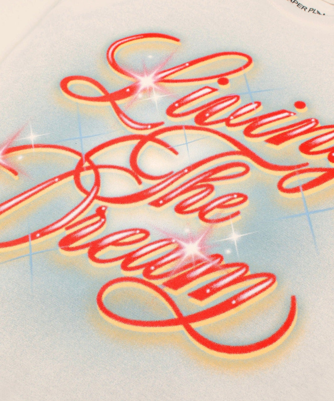 Paper Planes Living The Dream Tee - Eggshell