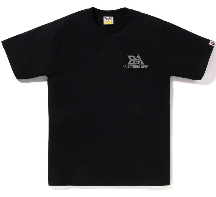 BAPE Reflector Tech Logo Tee - Black